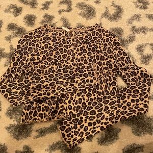 Pacsun cheetah Longsleeve